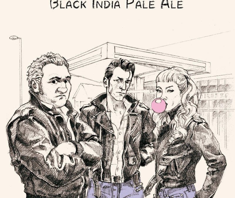 Nouvelle bière ! Blouson Noir