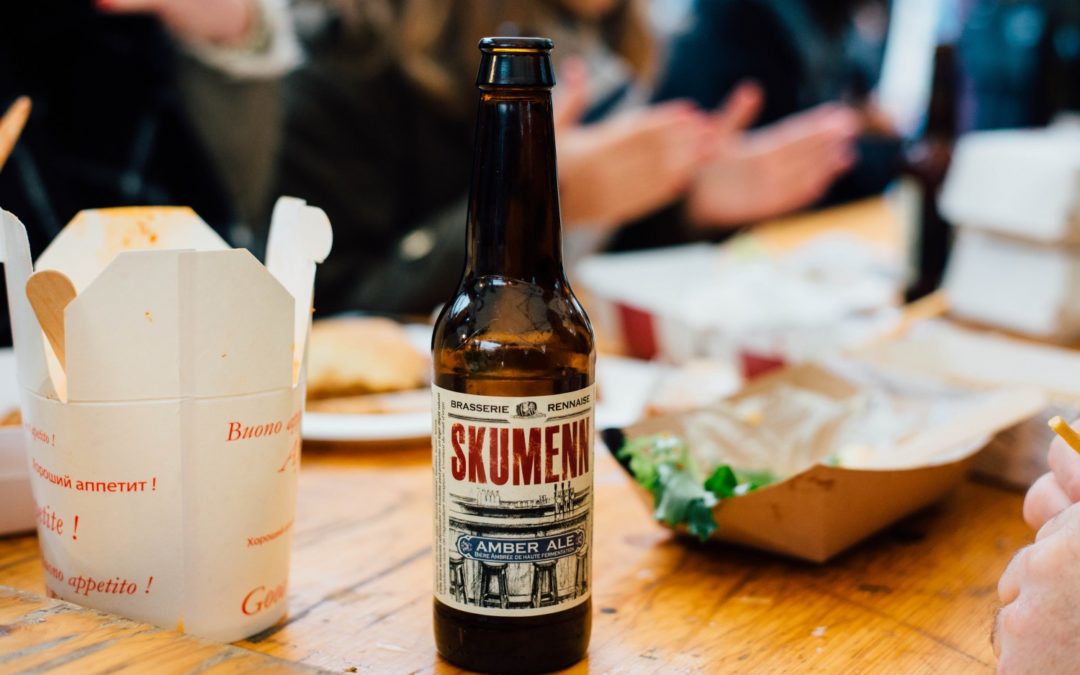 Le marché à manger avec Skumenn